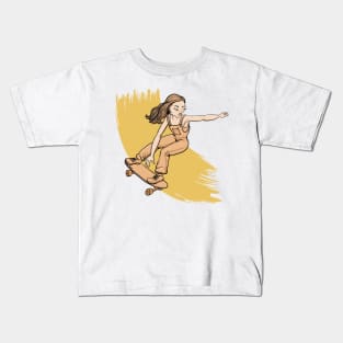 Catching waves Kids T-Shirt